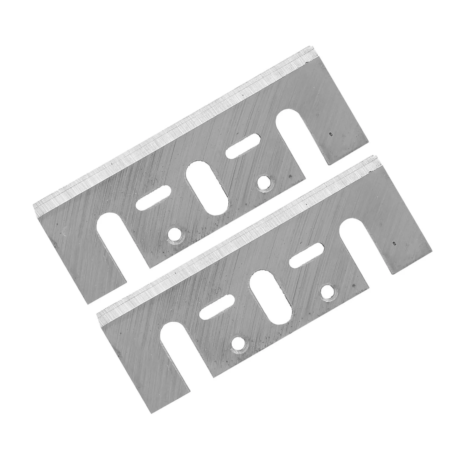 A Pair Woodworking Hand-Held Electric Planer Blade High Speed Steel Electric Planer Spare Blade Replacement Blade