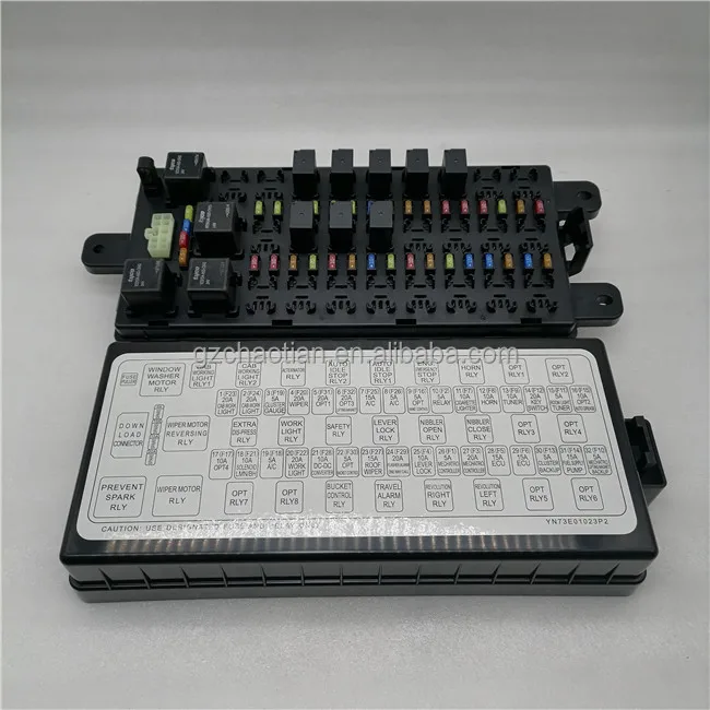 

SK200-8 SK210-8 Fuse Box Excavator Fuse Relay Box YN73E01024P2 YN24E00016F2 YN73E01023P2