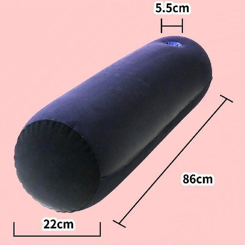 Almohada inflable multifuncional para el cuerpo, cojín de aire para Yoga, pierna Lumbar, soporte para posiciones de viaje, Asleeping rápido