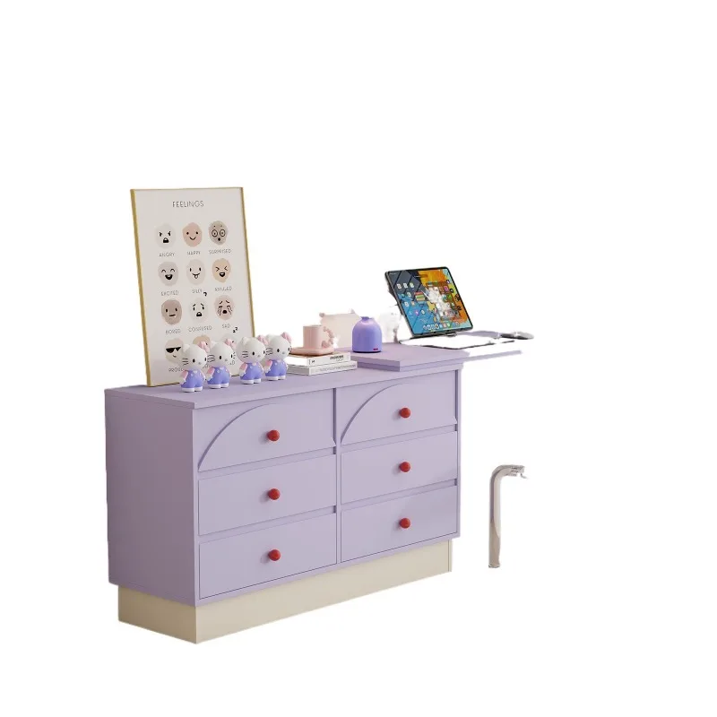 

Dopamine chest, computer desk, bedroom, household desk, dresser, integrated storage cabinet with drawers