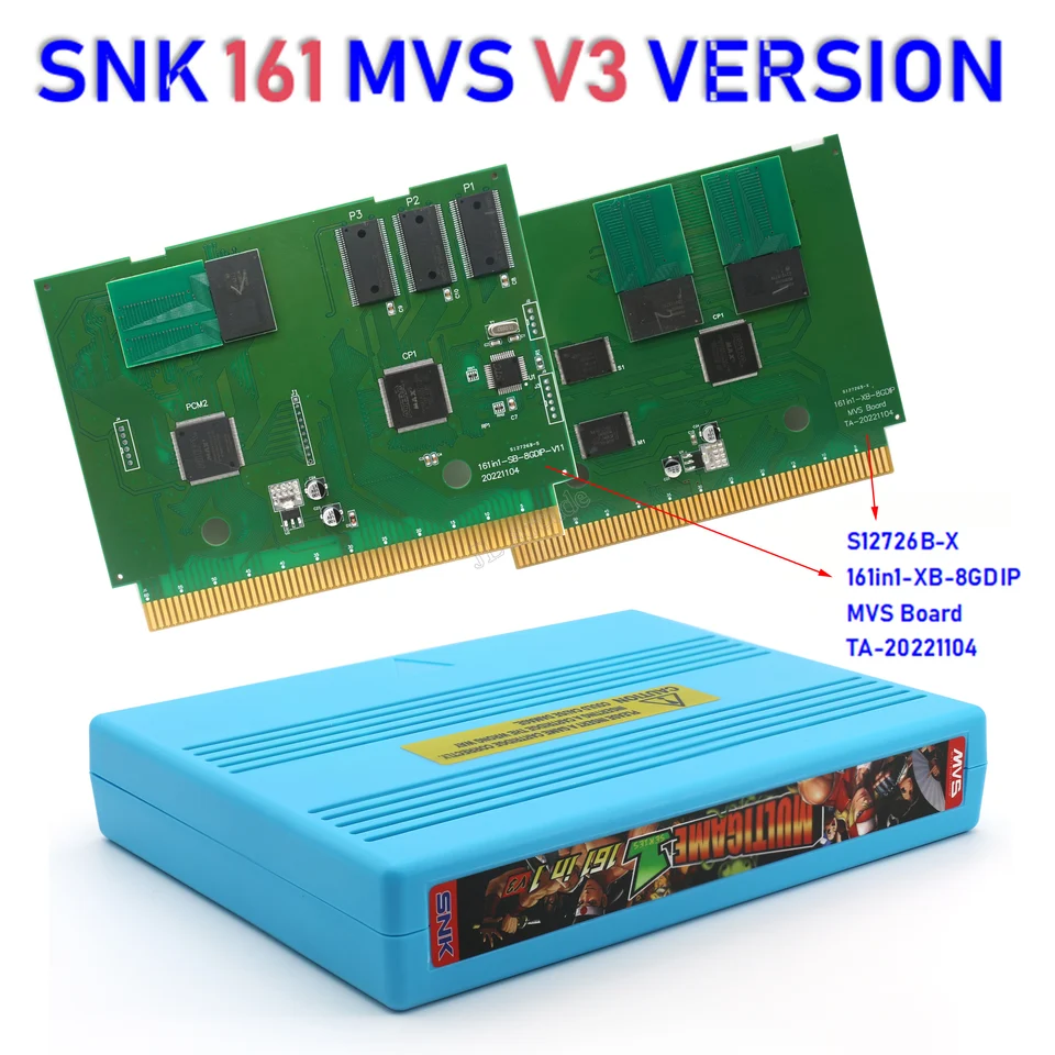 V3 161 in 1 multi games cartridge only work with no modified
