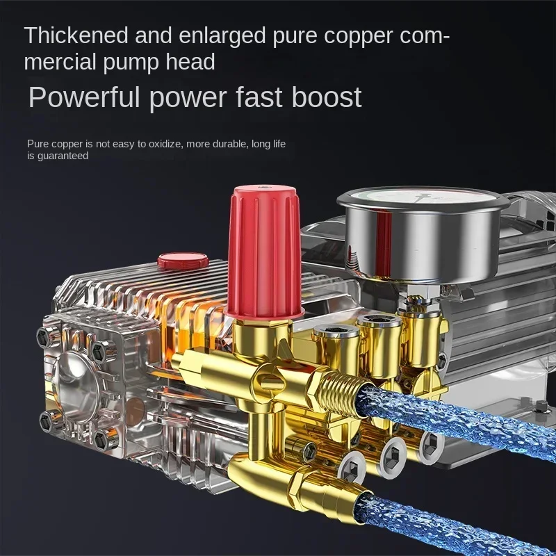Commercial car washing machine 220v380v for car wash shops and farms, high-power ultra-high pressure cleaning machine