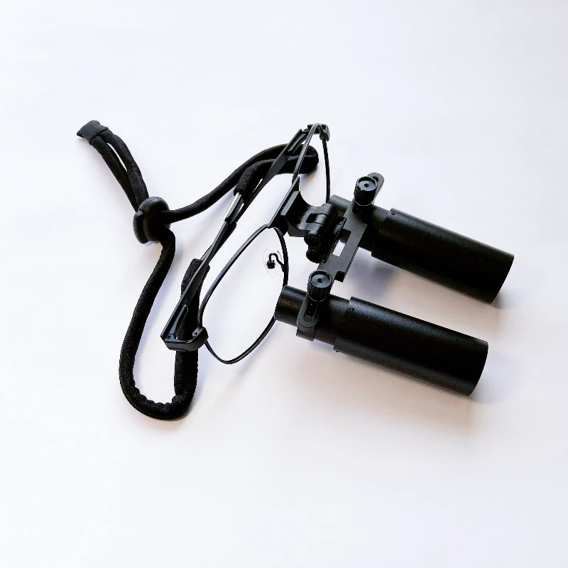 8.0X Dental Loupe Medical Surgical Binocular ENT Kepler 8X Optical Magnifier Microsurgery Loupes With LED Headlight(FDJ-X-8.0X)