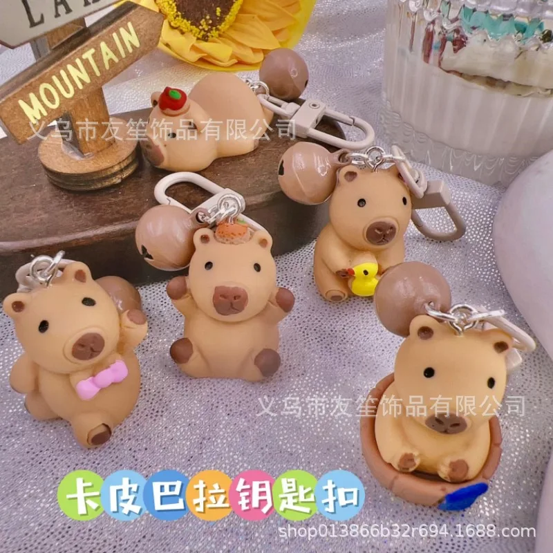 

New bear cartoon keychain student schoolbag cute BFFS gift girl bag accessories
