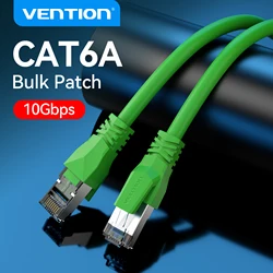 Vention Cat6A Bulk Ethernet Cable 10Gbps SFTP Cat 6A Patch Cord for ADSL PLC Servo Motor Ethernet Swicth PC RJ45 Networking Wire