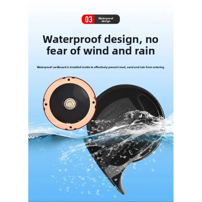 Universal Electric Vehicle 12 V 48 V 60 VModified Waterproof LoudSound Battery Powered Motorcycle Tricycle Horn