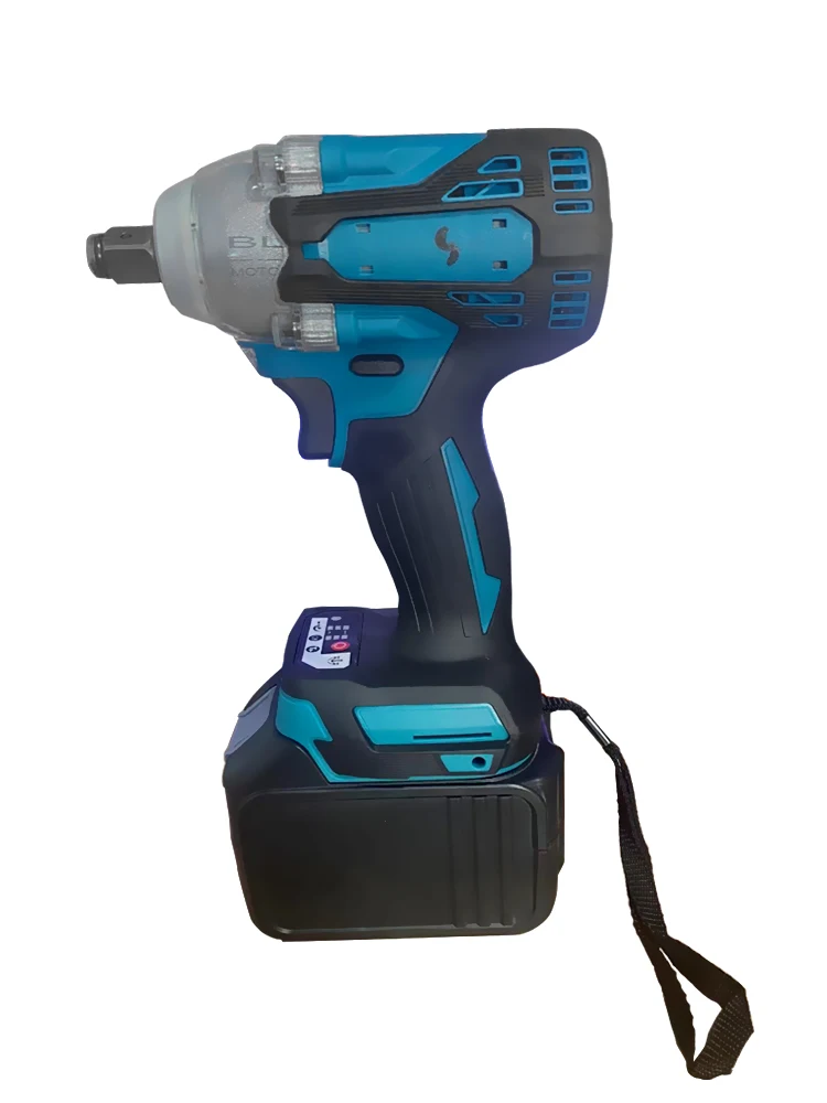 350N.m Electric Impact Wrench Brushless Cordless Wrench Electric Screwdriver 1 / 2 inch Applicable Makita 18 V Battery Screwdriv