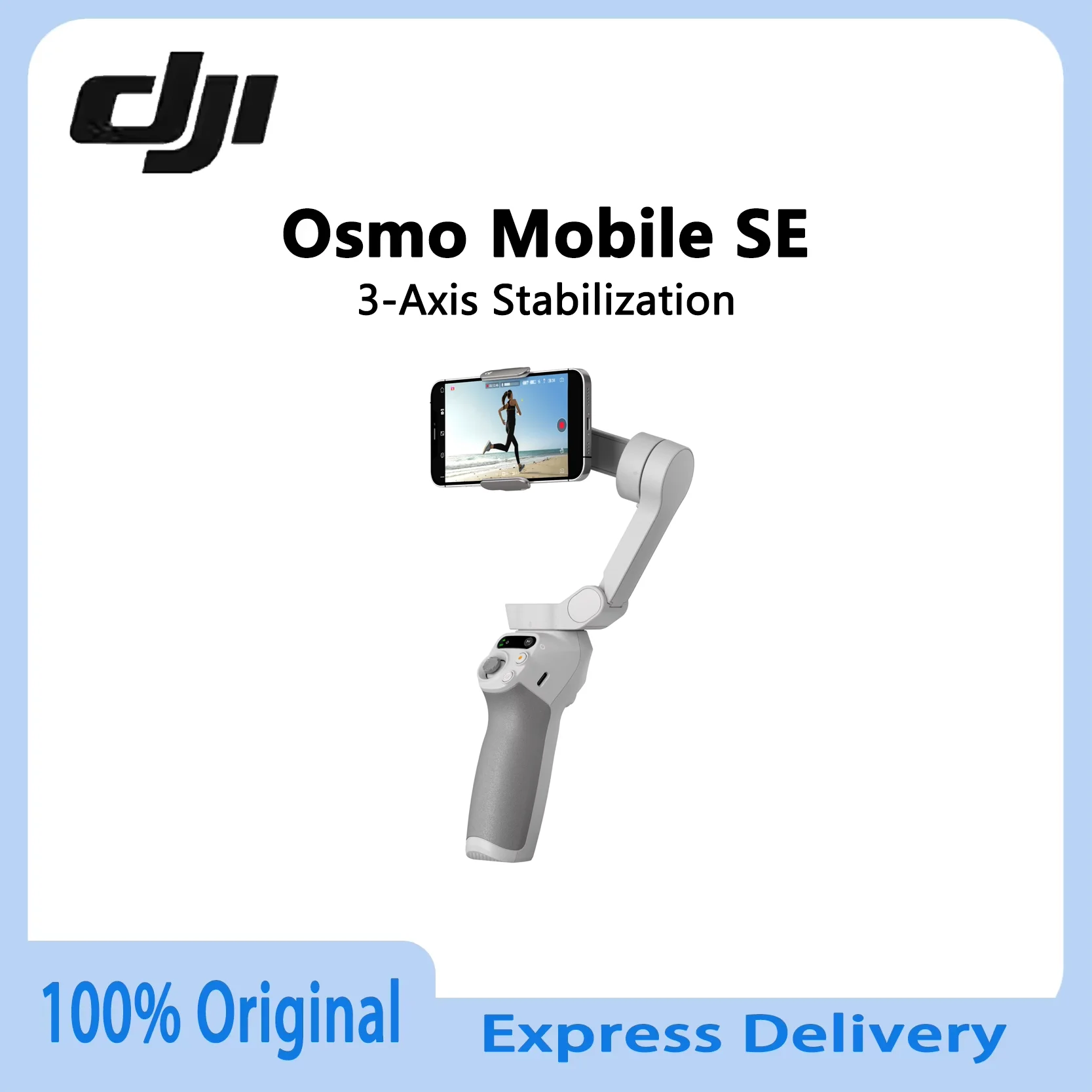 

Original DJI Osmo Mobile SE 3 Axis Handheld Gimbal Stabilizer ActiveTrack 5.0 Magnetic Design Quick Roll Brand New In Stock