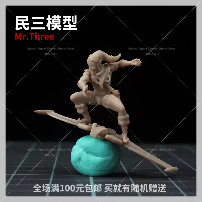 1/64 1/43 Scale Miniature Scene Dolls Un-panited White Figure Mini Model Your Friendly Neighborhood Spider Hero Handsome Peter