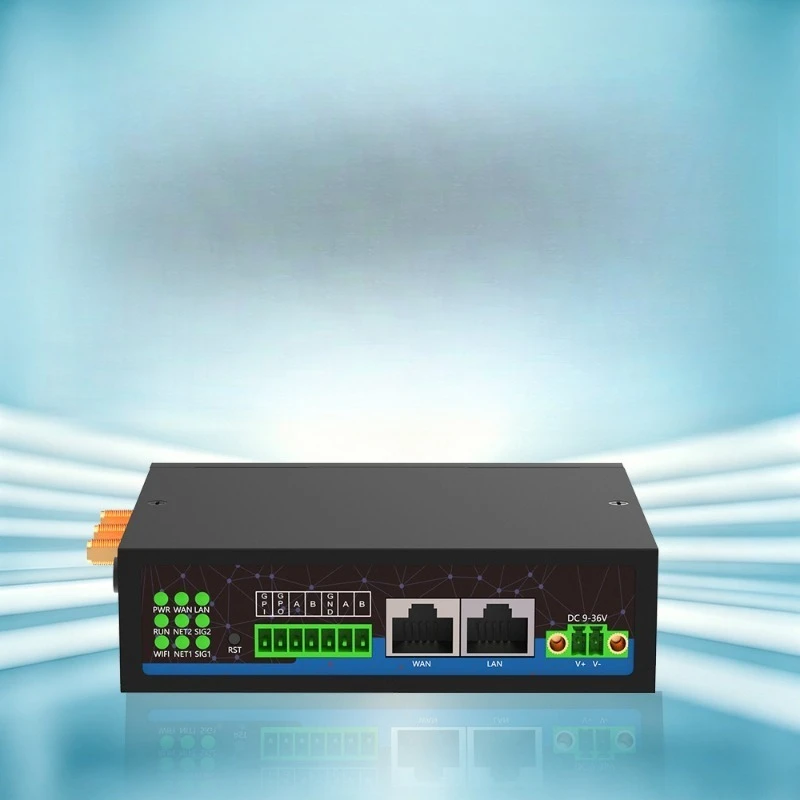 Industrial IoT Gateway with Remote Control Edge Computing Router Function