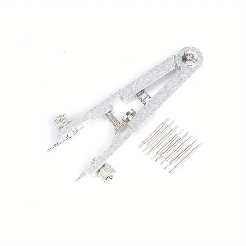 1 Piece Economic 6825 Standard Watch Bracelet Spring Bar Removing Plier with 10 Stainless Steel Tips Watch Band Link Pin Remover