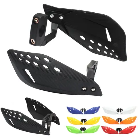 Motorcycle Universal Hand Guards Motocross Protectors Handguards 7/8'' 22mm ATV Dirt Bike Moto Hand Guards Protective 7 Colors