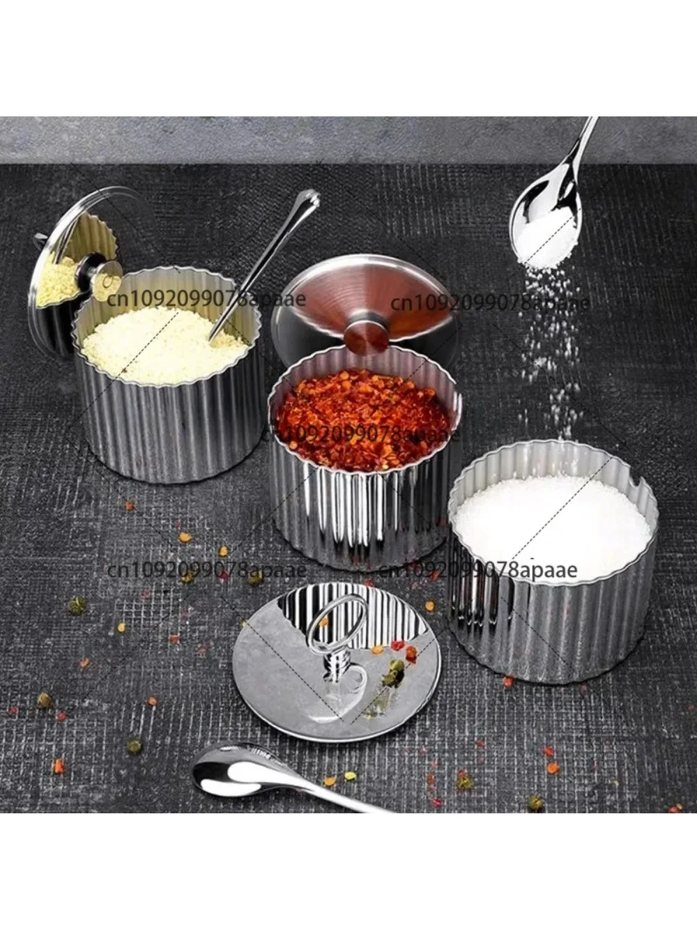 

Spice Container Kitchen Storage Jar, Seasoning Box Restaurant Supplies, Factory Direct Sale