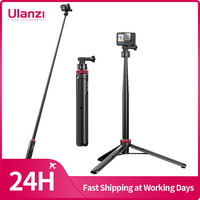 Ulanzi Go Quick II 1.4M Extendable Tripod for GoPro Hero 12/11/10/9/8/7/6/5 Insta360 Magnetic Quick Release Tripod Accessories