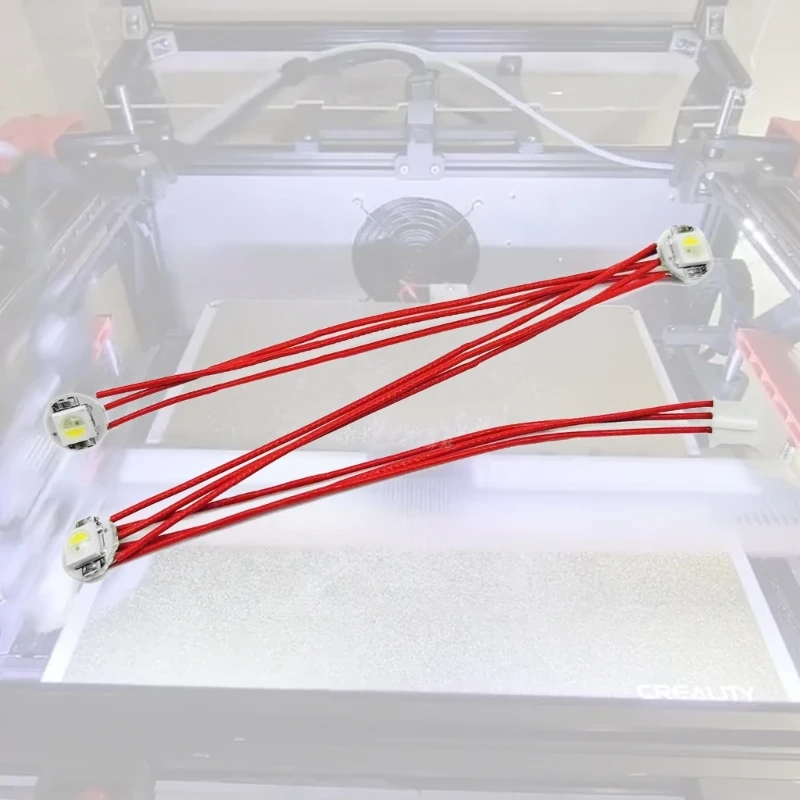 Fully Assembled Led Kit for Voron 2.4 Stealthburner with 3 RGBW Mini Button Led