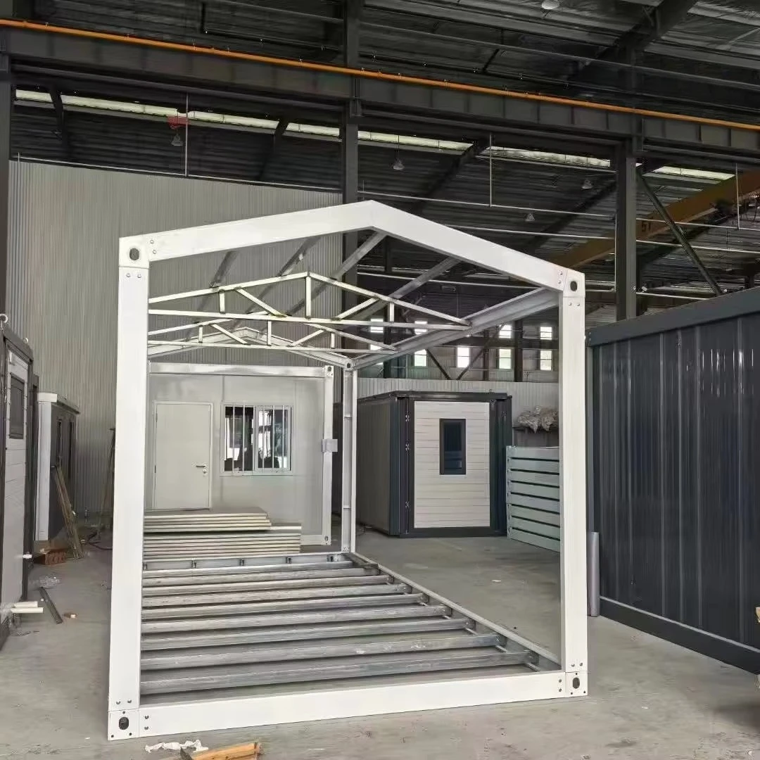 Galvanized Easy Removable 6m Length Stainless Steel Framing 20ft Container House Frame for Hotel/Villa Use Contemporary Design