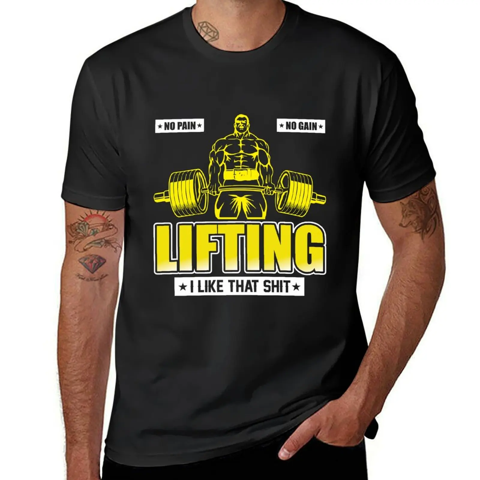 Lifting shirt for bodybuilders T-Shirt funnys plain Aesthetic clothing animal prinfor boys Men's t shirts