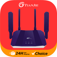 ​​TIANJIE R8B 4G LTE Indoor Hotspot Router,150Mbps High-Speed WiFi,4 External Antennas,Portable Wireless Travel Wifi Route​​ ﻿
