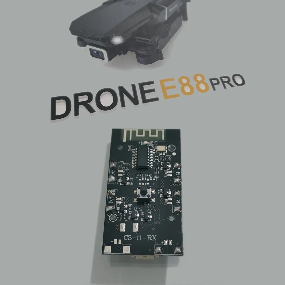 Receiver Board for E88 PRO MAX Foldable Drone 2026 New, Obstacle Avoidance, Brushless Motor, Dual HD Camera, HD Screen Remote, E