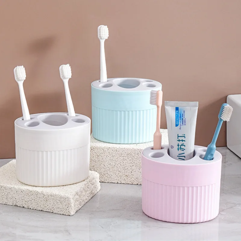 Quality bathroom desktop toothbrush holder Household toiletries rack Toothpaste toothbrush storage rack Storage rack