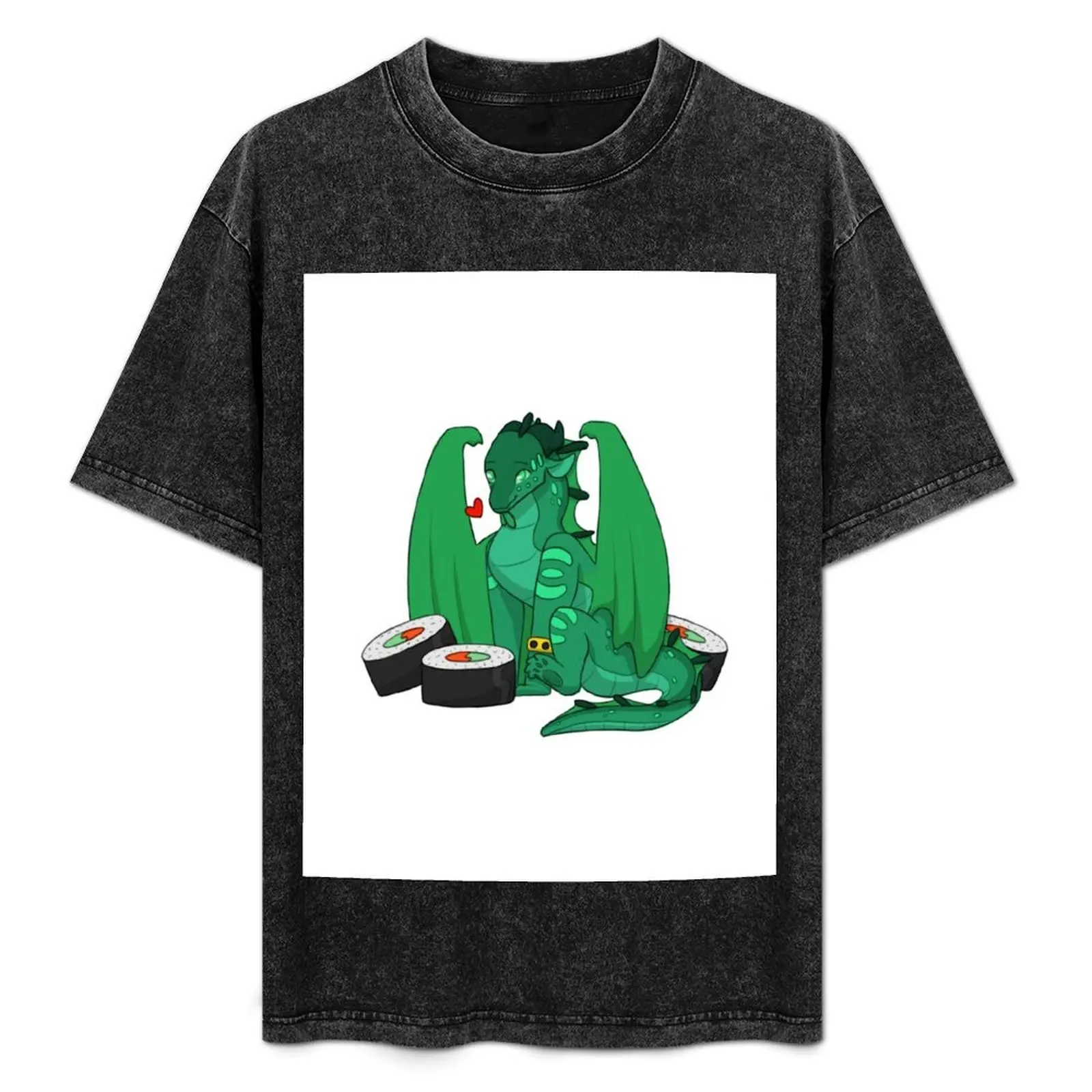 Turtle and Sushi T-Shirt Kleidung Hemden Grafik Personalisiertes T-Shirt Louboutins Herren-Baumwoll-T-Shirt