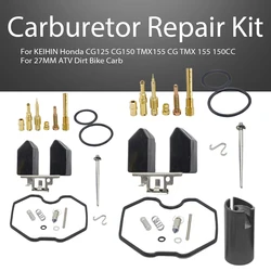 PZ27 Carburetor Repair Kit For CG125 CG150 TMX155 CG TMX 155 150CC 27MM ATV Dirt Bike Carb