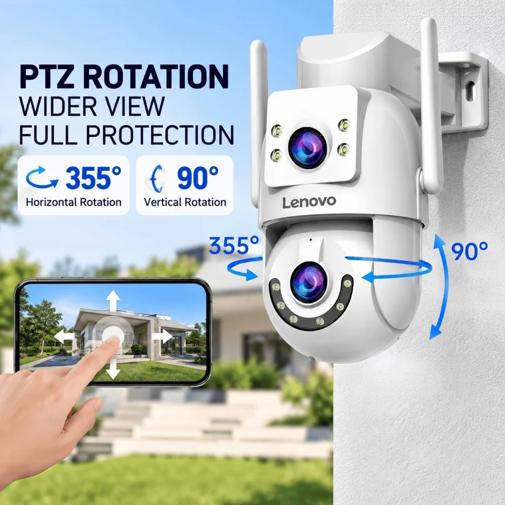 Lenovo 8MP HD Outdoor Security - Smart Home Camera Ezviz recension och pris