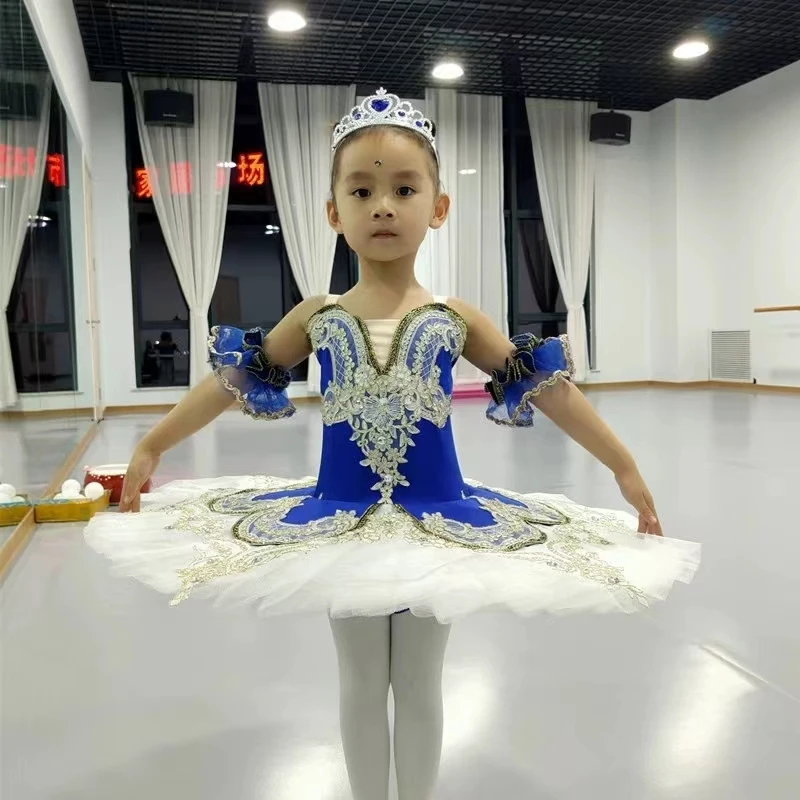 

Children Professional Ballet Tutu For Kids Girls Red Swan Lake Ballet Dance Clothes Adult Pancake Ballerina Figure Skating Dress