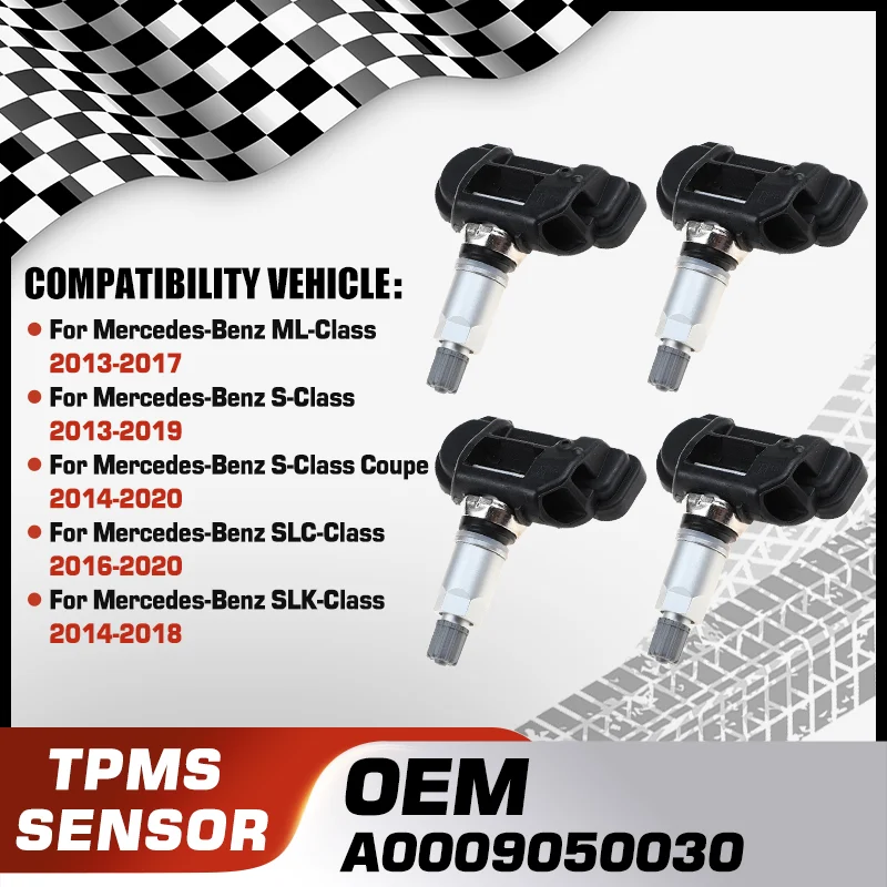 

Car For Mercedes-Benz ML-Class S-Class S-Class Coupe SL-Class SLC-Class SLK-Class Tire Pressure Monitoring System A0009050030