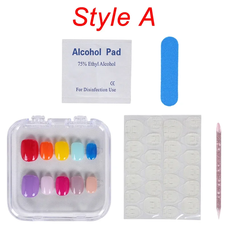 Cy2025 tv quarta-feira 2 cosplay enid sinclair colorido longo redondo unhas roleplay halloween carnaval outfit acessórios adereços para wom