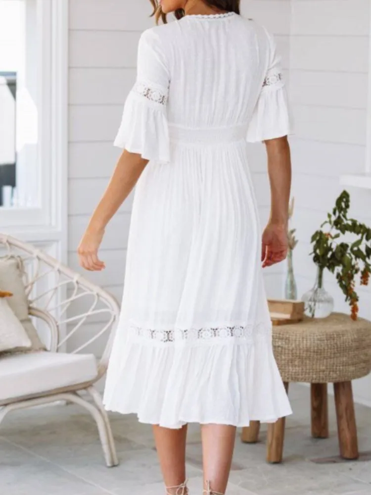 sachin and babi light blue dress 26 Gorgeous White Dresses for Every Summer Occasion