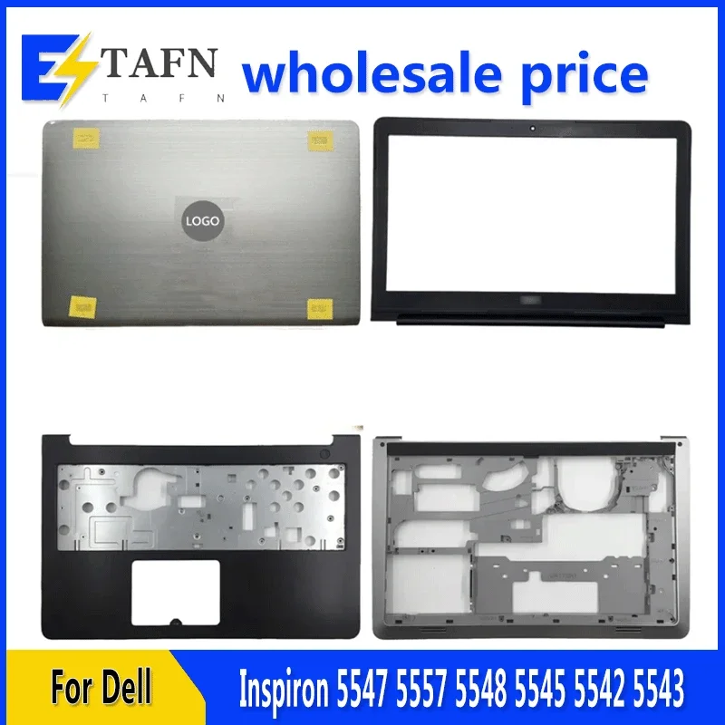 

New For Inspiron 5547 5557 5548 5545 5542 5543 Laptop LCD Back Cover Front Bezel Upper Palmrest Bottom Base Case Keyboard