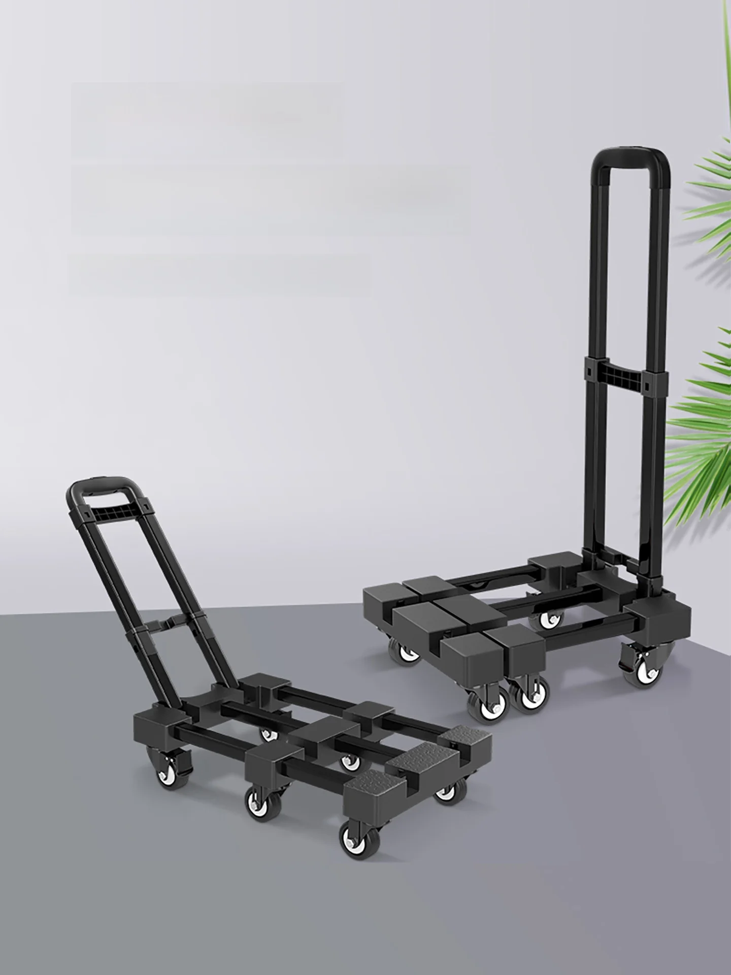 

Портативная складная ручная тележка Lightdot для перевозки грузов, овощей и багажа, прочная, с высокой грузоподъемностью, из пластика и карбона.