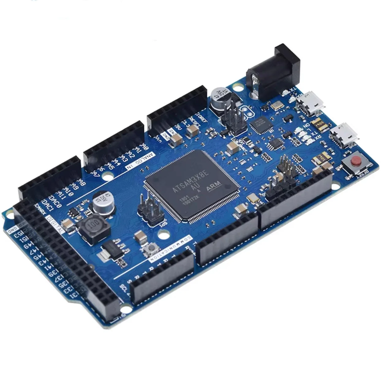 DUE R3 Development board SAM3X8E 32-bit ARM Cortex-M3 / Mega2560 R3 Duemilanove For Arduino Due Board With Cable