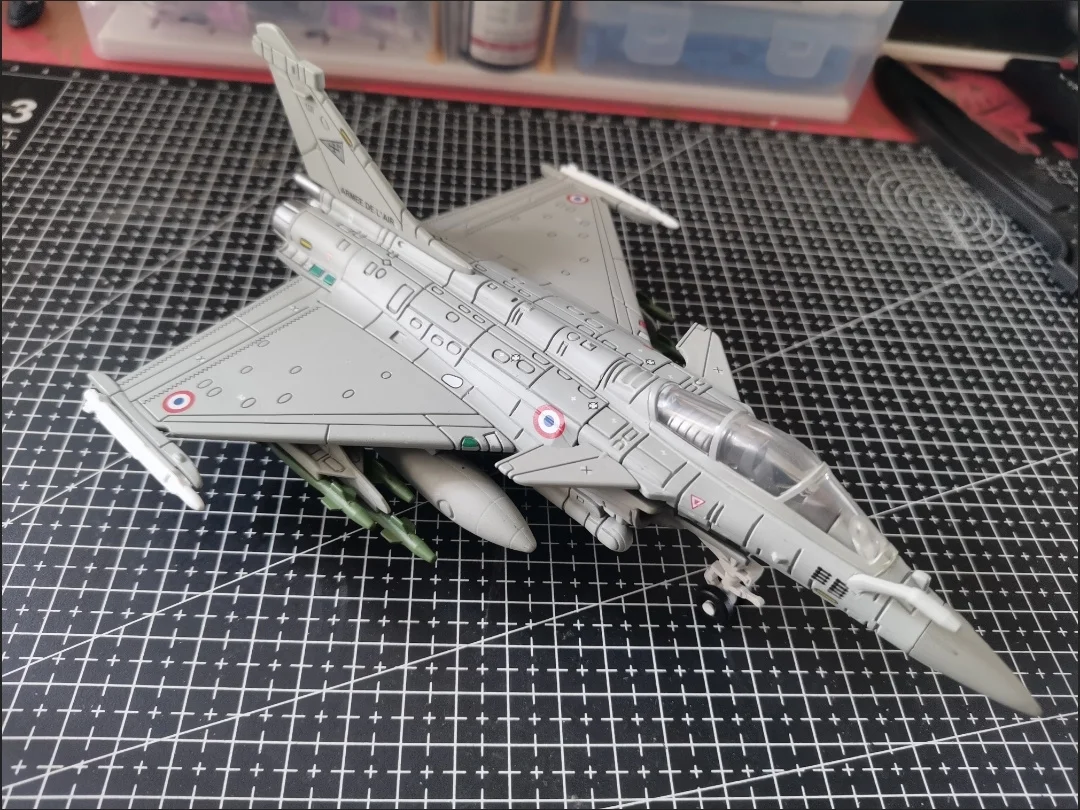 Neues 1:72 Maßstab Hochdetailliertes Modell der französischen Marine Dassault Rafale M Kampfjet aus Kunststoff für Sammler und Ausstellungszwecke – Detail 6