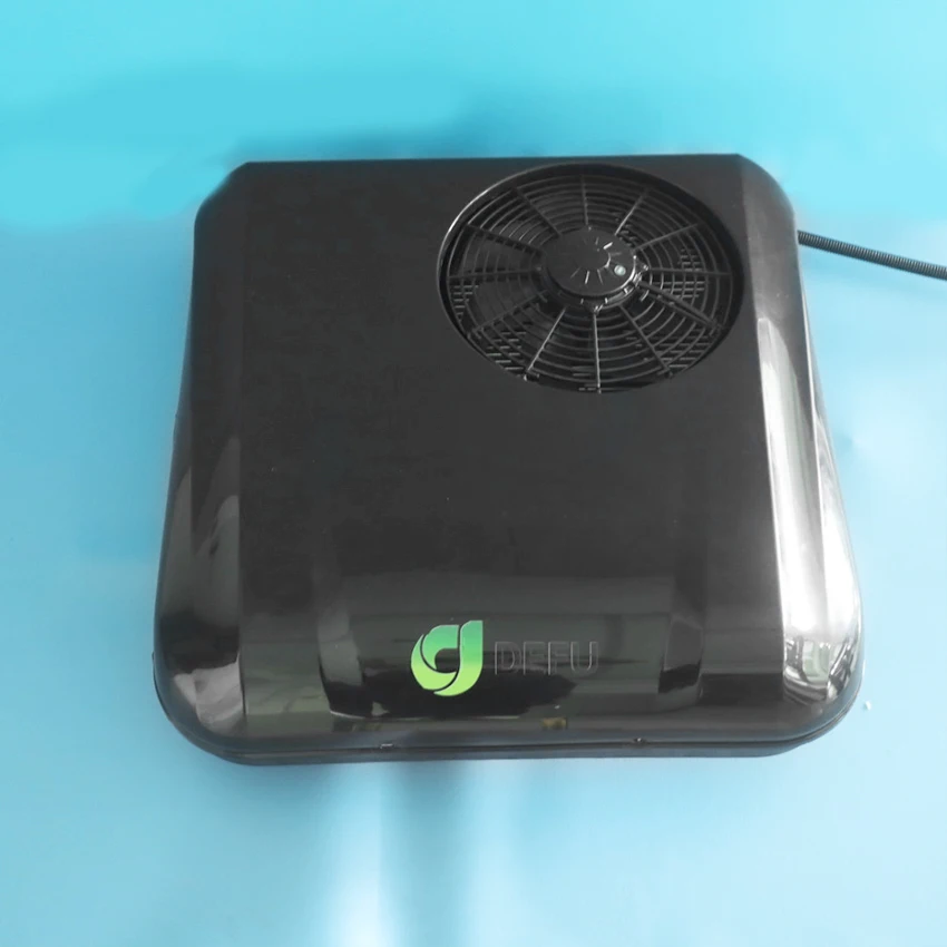 Rooftop 48 فولت 60 فولت 72 فولت الكهربائية 24 فولت وقوف السيارات 12 فولت سيارة تكييف الهواء 12 فولت شاحنة مكيف الهواء للتخييم Rv #4