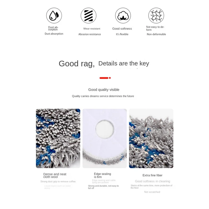 ملحقات بديلة من TAIGH قطع غيار روبوت بلاستيكي لملحقات Ecovacs Deebot X1 OMNI / T10 OMNI #2