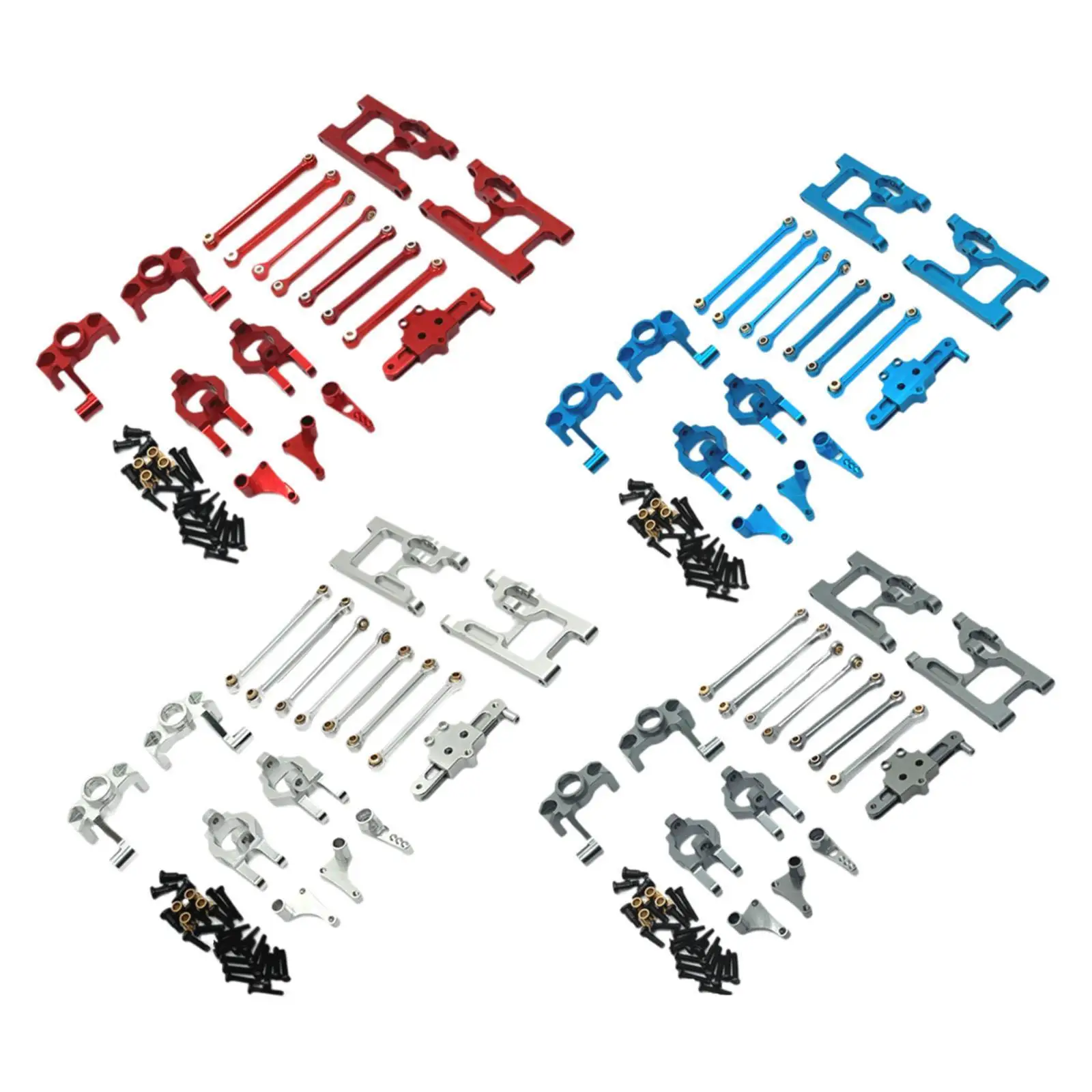 RC Car Upgraded Metal Parts,Metal Spare Part Set,Spare Accessory Kits for