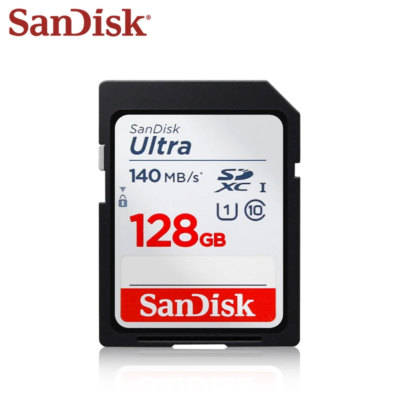 SanDisk Ultra SDHC UHS-I Card SDXC 32GB 64GB 128GB 256GB Memory Card Original Genuine SD Card for Camera Up to 150Mb/s