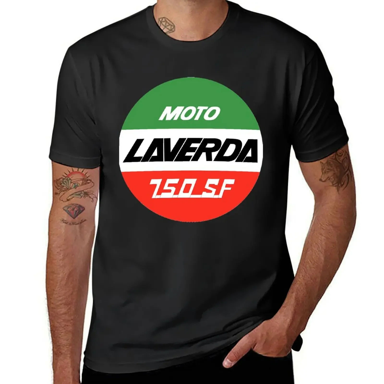 Moto Laverda 750 SF Special Logo T-Shirt customs design your own graphics oversized t shirt quick-drying plus size men clothing