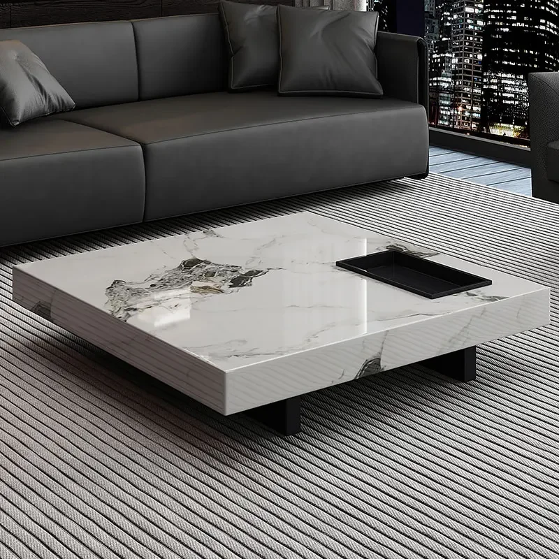 Luxury Design Coffee Tables Nordic Minimalist Japanese White Coffee Tables Living Room Modern Mesitas De Noche Home Furniture