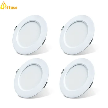 LED 다운라이트 LED 스포트 라이트, 방수 LED 장식 천장 램프, 실내 패널 조명, AC110V, 220V, 5W, 9W, 12W, 15W, 18W, DC12V, 24V