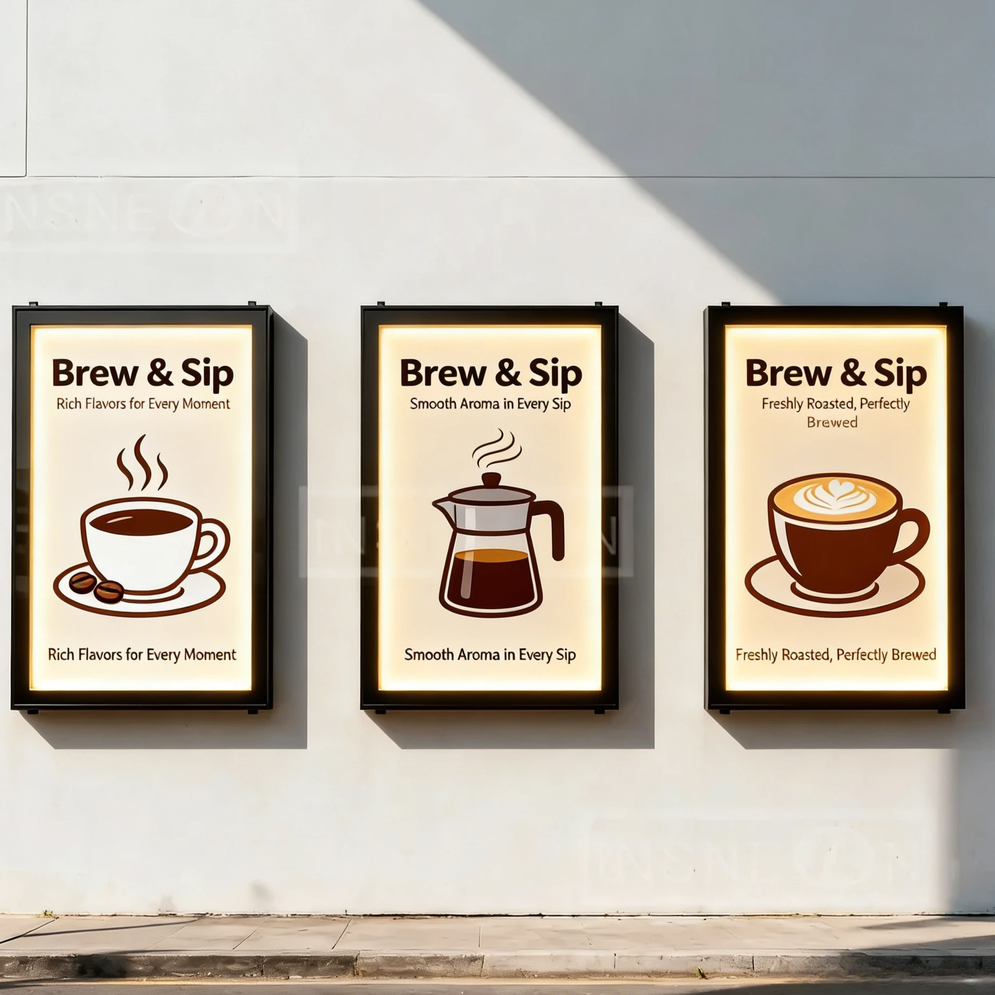 

Custom LED Box Signs Custom Lightbox Business Logo Storefront Illuminated Outdoor Waterproof Advertising Square Light Box