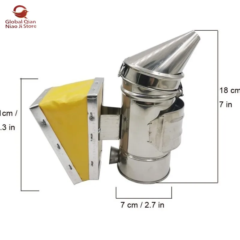 Mini smoke sprayer, beekeeping tool, bee repellent mini smoker, stainless steel smoke spray
