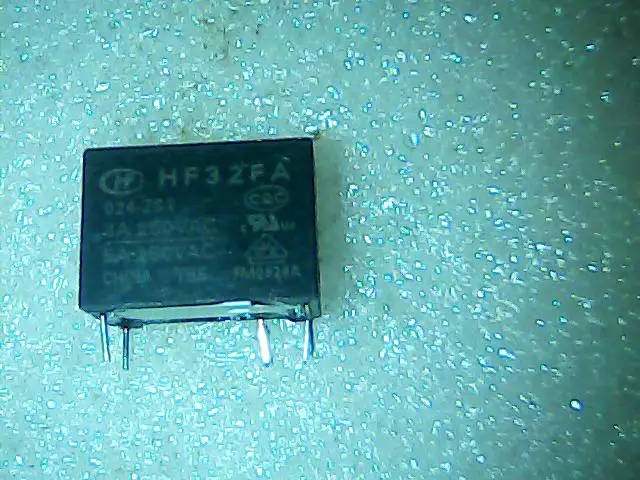 Free shipping  HF32FA   024-ZS1     5    10PCS  As shown