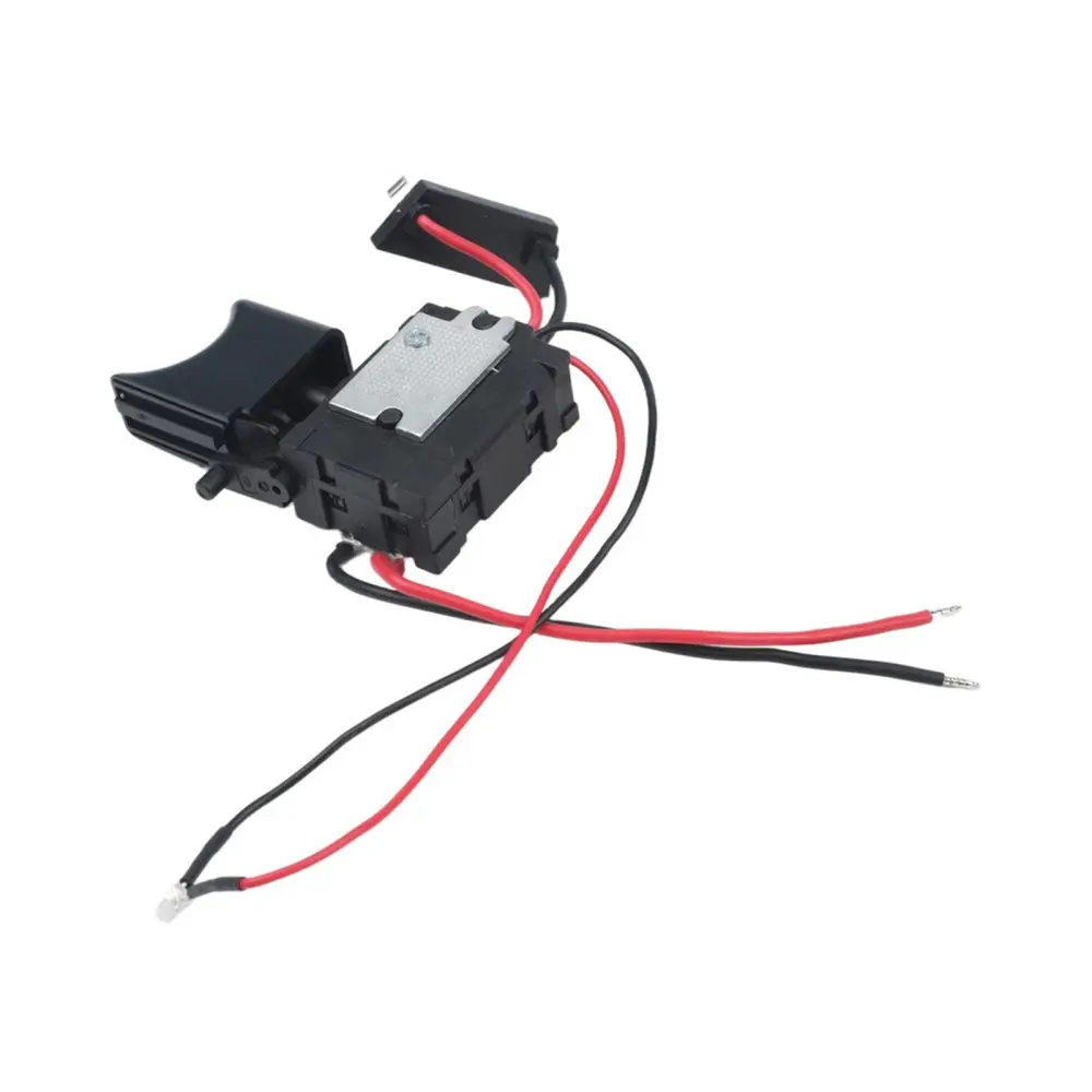 Universal Slide Switch For 12V 14.4V 18V Cordless Drill Motor Speed Regulation And LED Light Control Tool Accessory
