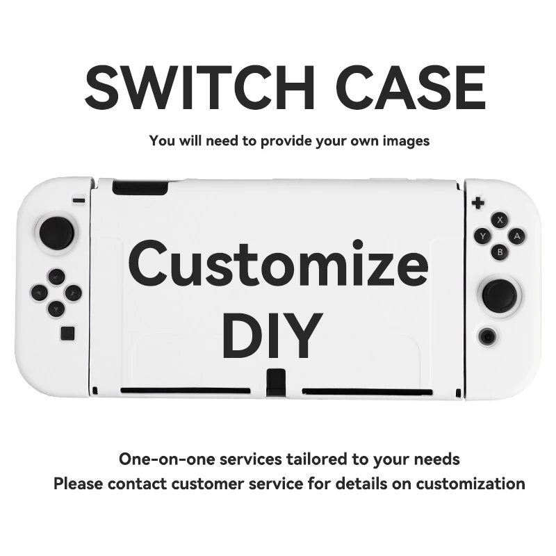 

Custom Protective Case for Nintendo Switch 2/OLED/Lite Controller Joy-Con Custom Anime Cartoon Gaming Cases Made To Your Design