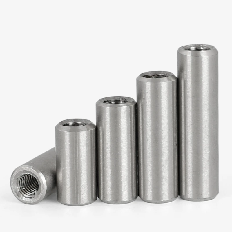 M3 M4 M5 M6 304 Stainless Steel Internal Thread Cylindrical Pin Internal Tooth Positioning Pin with Hole Cylinder GB120