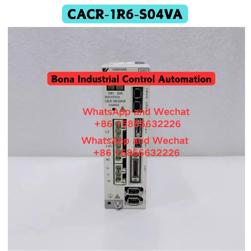 Used OEM disassembled parts CACR-1R6-S04VA drive Functional test OK Quick delivery