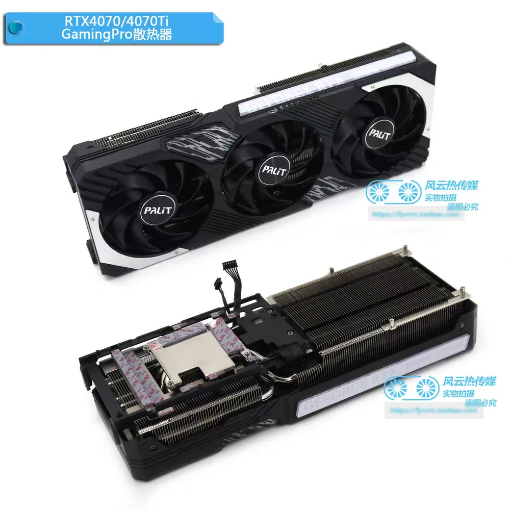 

Новый радиатор охлаждения для видеокарты PALIT RTX4070 RTX4070Ti GamingPro